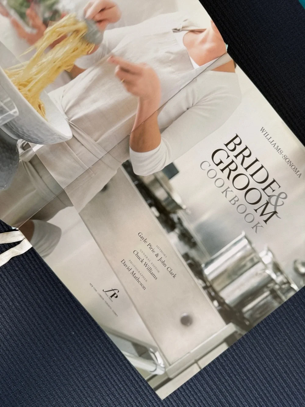 Vintage Williams-Sonoma Bride & Groom Cookbook - 2006
